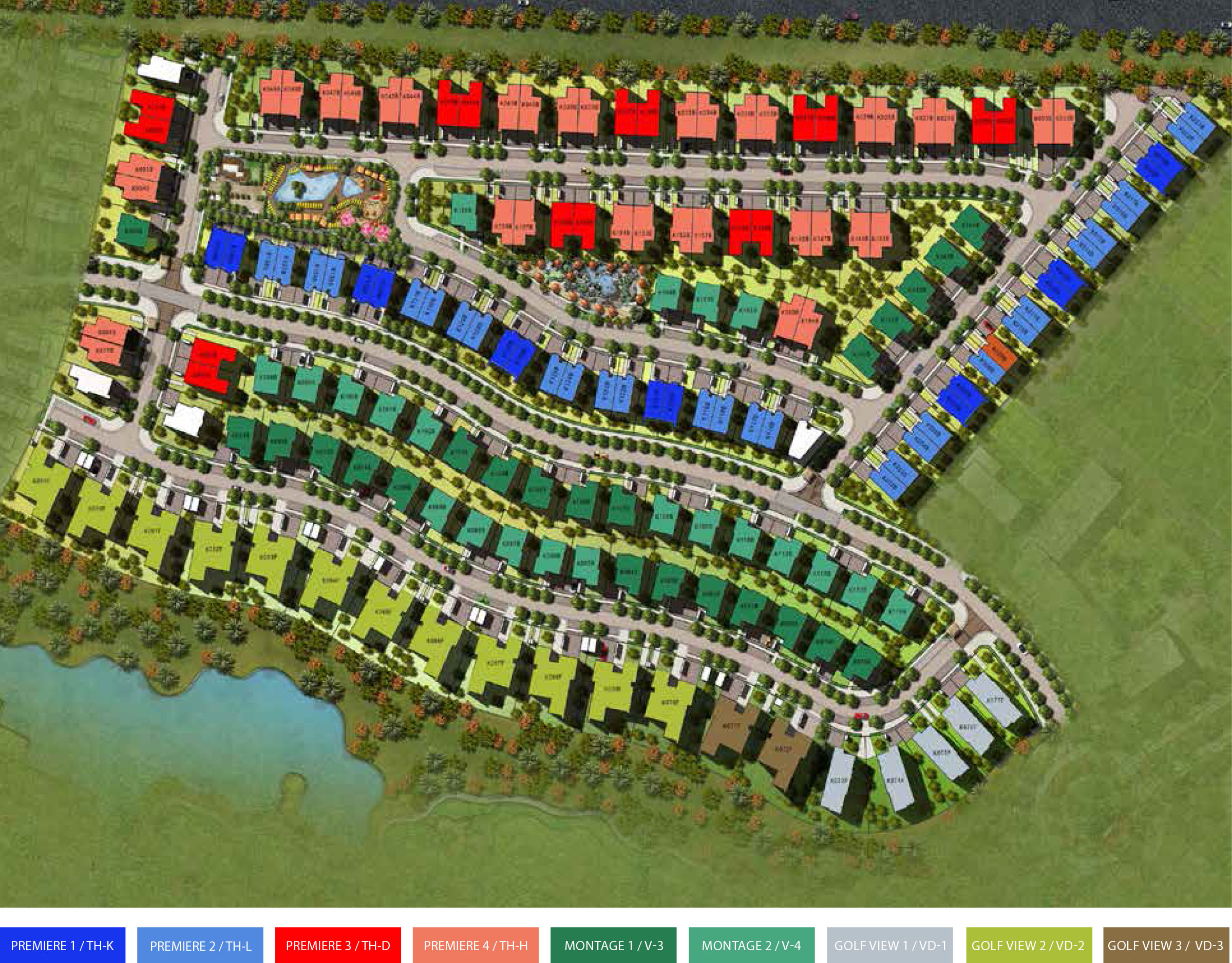 Damac Villas By Paramount Master Plan