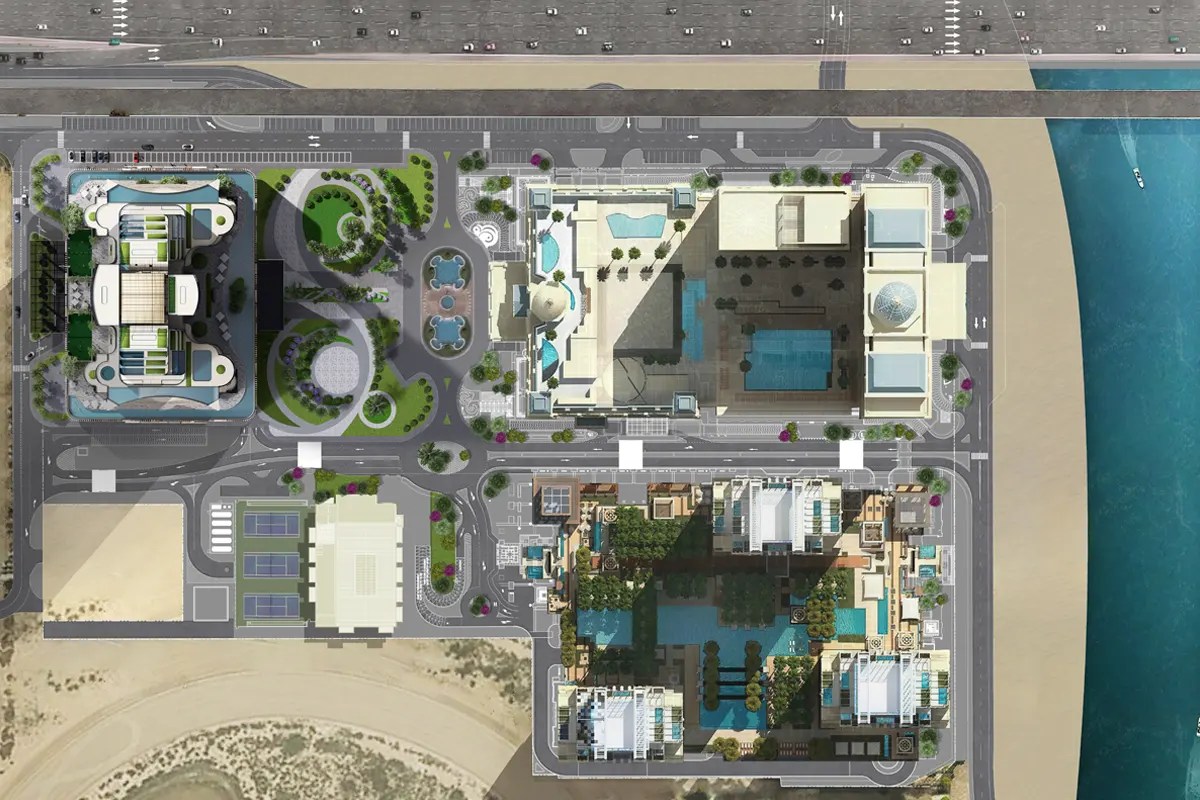Al Habtoor Tower at Marina Walk Master Plan