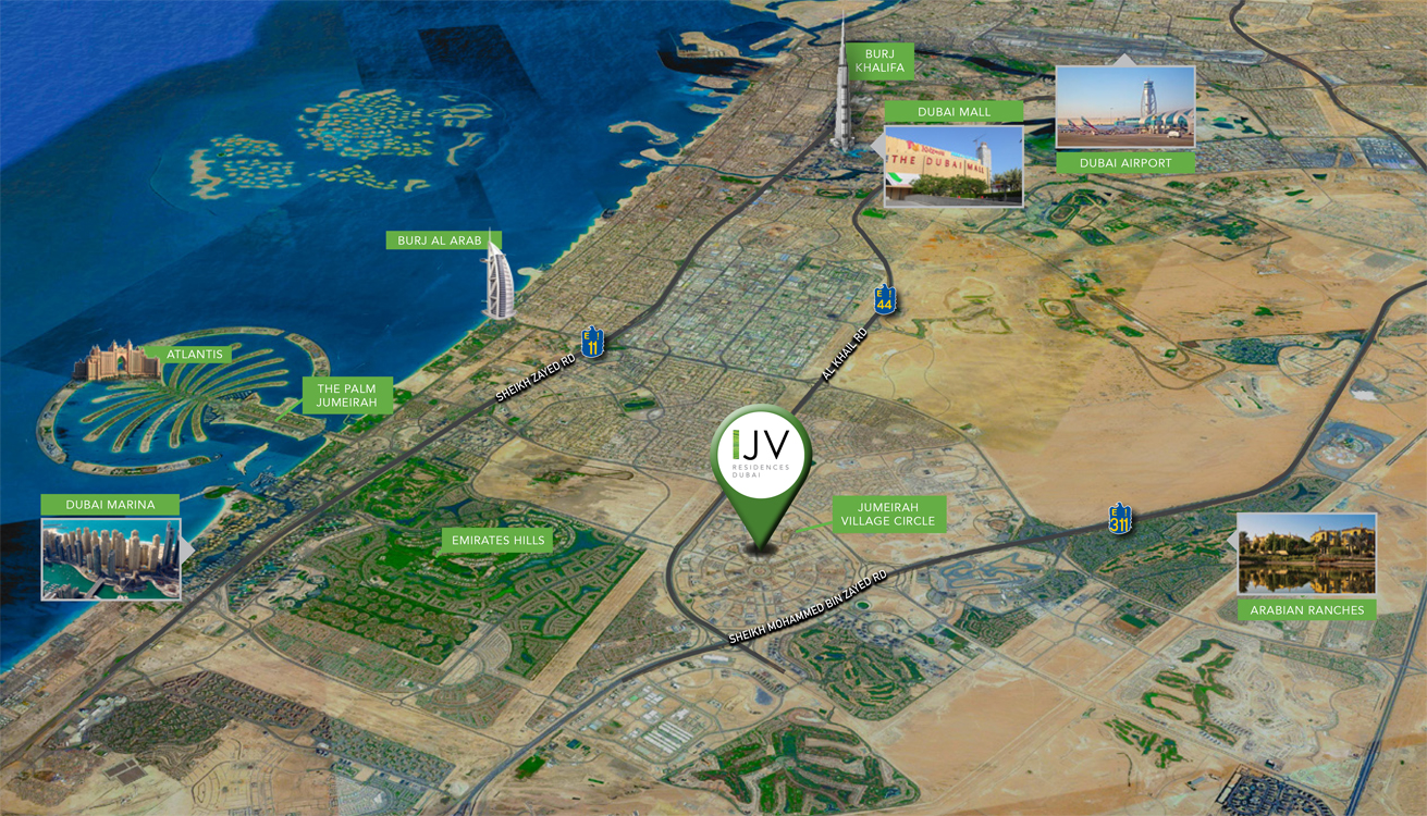 Joya Verde Residences JVC by Green Yard Master Plan