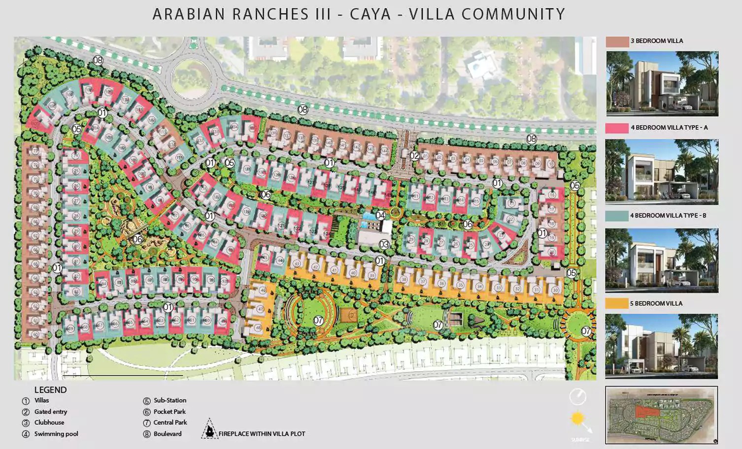 Emaar Caya at Arabian Ranches 3, Dubai Master Plan