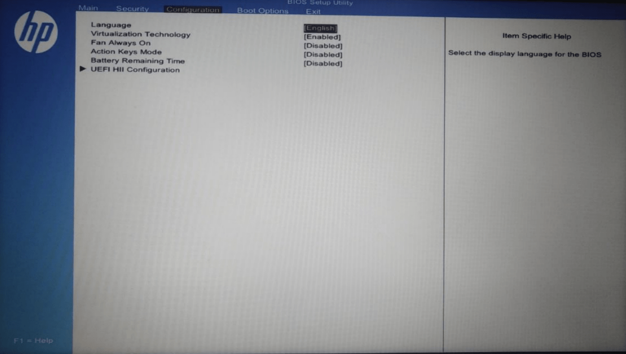How to enable/disable the function key in hp laptops and other latest