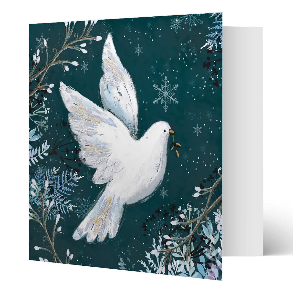 Alzheimer's Society Christmas Cards Dove (x10) Alzheimers Society