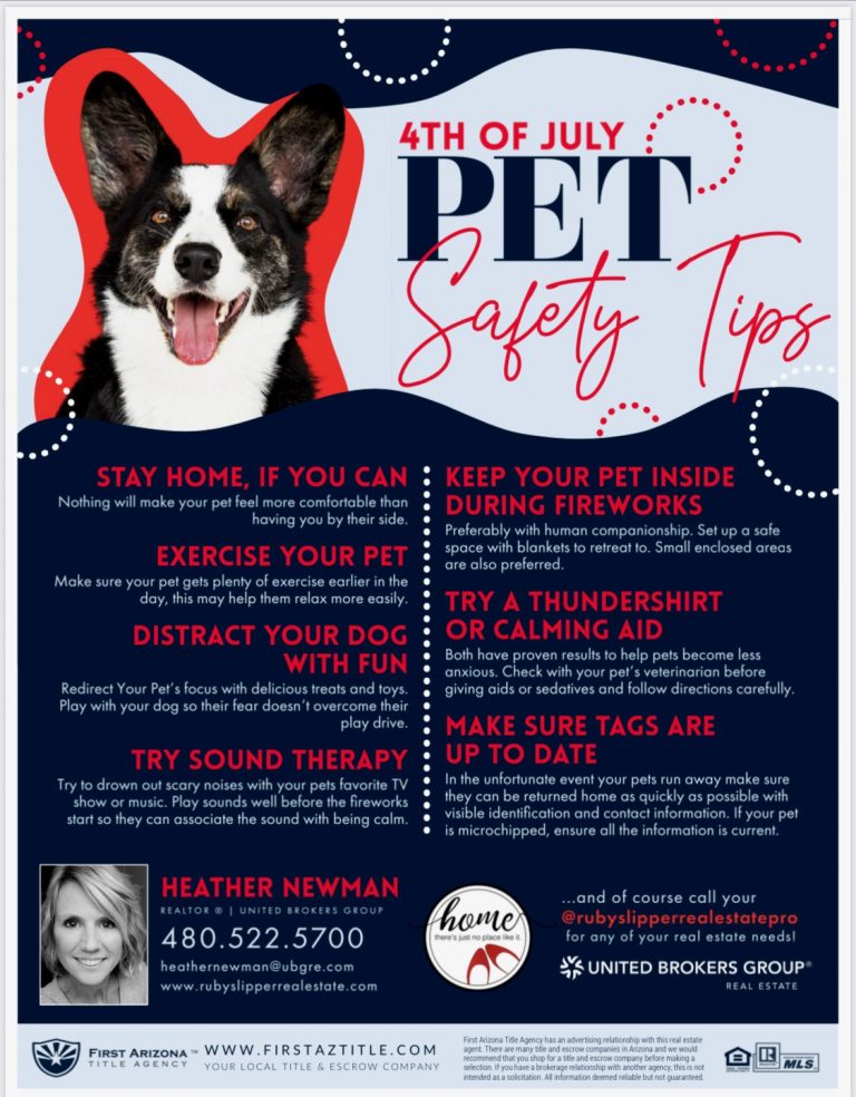 4th of July Pet Safety Tips