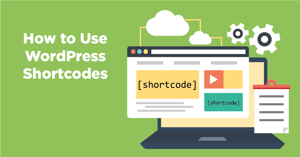 How to insert shortcodes in WordPress ManagedWP