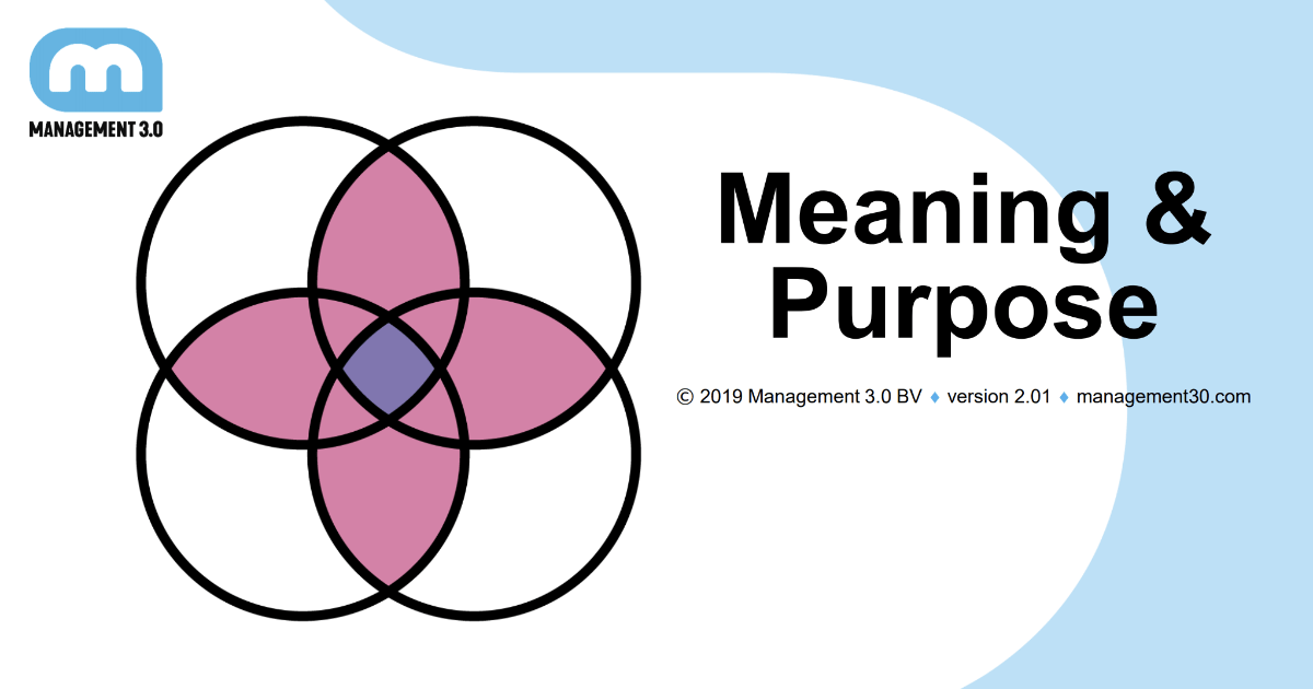 Meaning & Purpose Management 3.0