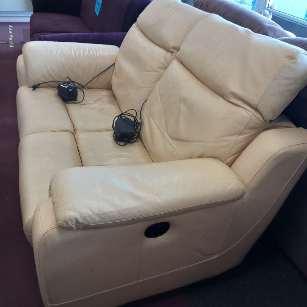 CANAPÉ 2 PLACES ÉLECTRIQUE + FAUTEUIL RELAX CHÂTEAU D AX occasion La