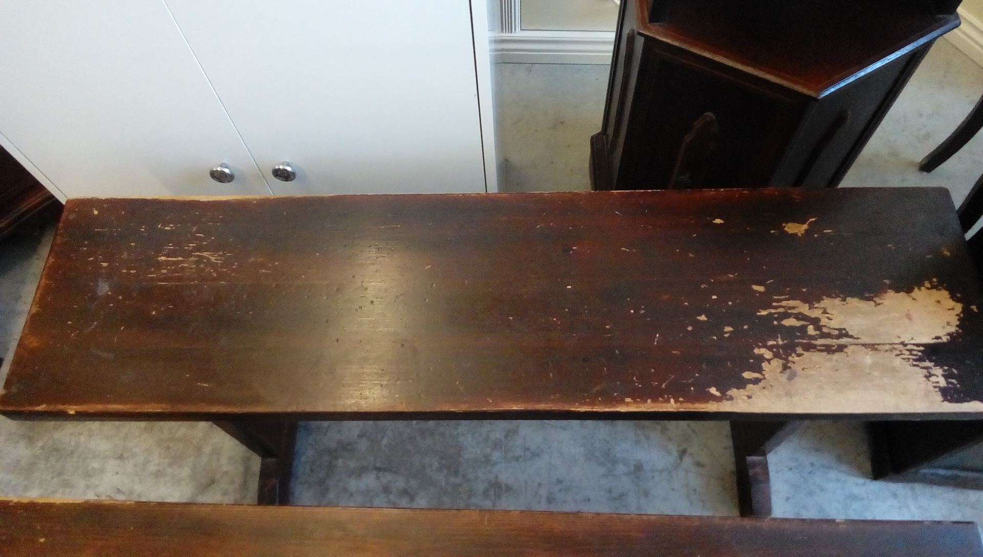 Petit Banc Bois Occasion Planete Troc