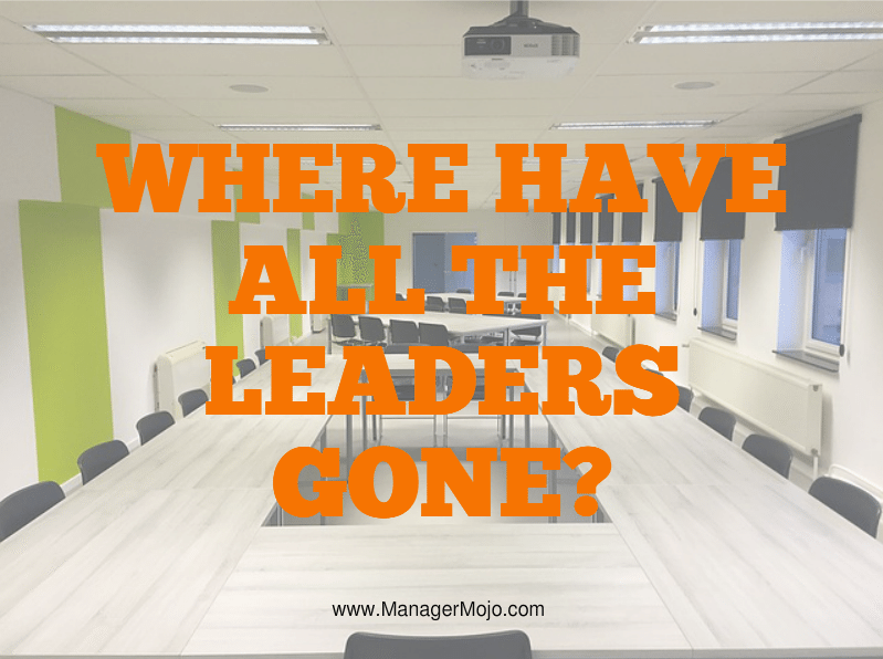 The Leadership Vacuum Manager Mojo