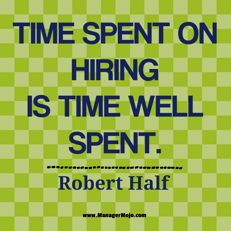 Time Spent on Hiring Manager Mojo