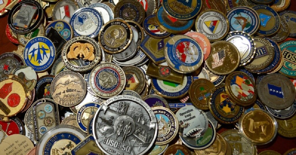 Coin Challenge Are Military Coins Worth Anything?