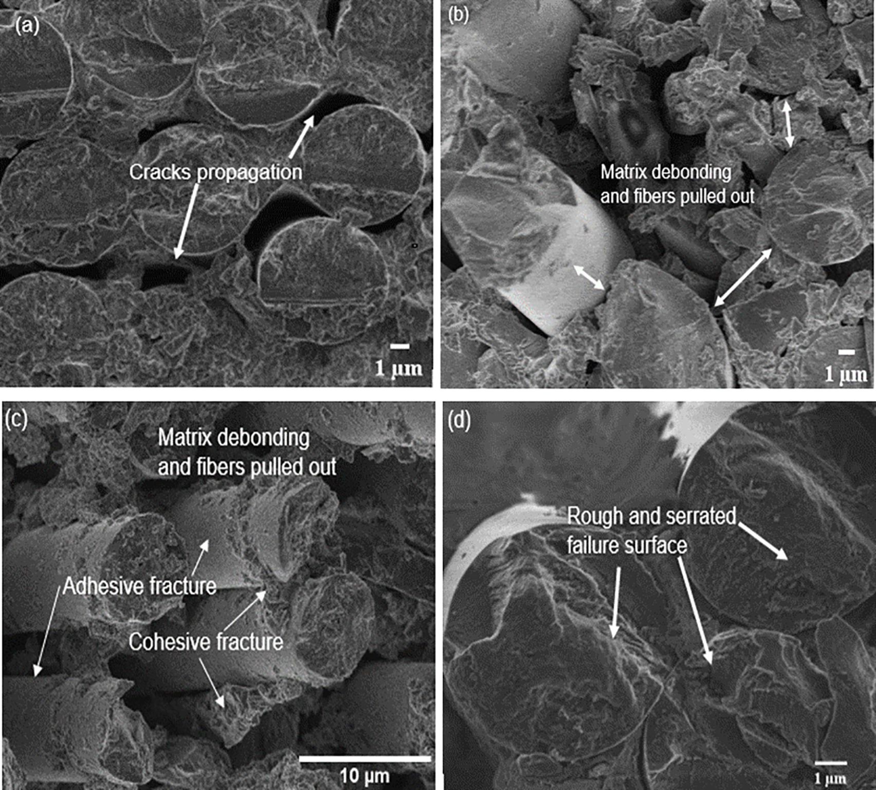 Failure sequences of carbon fiber specimens! Managing Composites