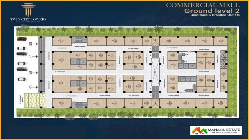 Twin City Towers Layout Plans