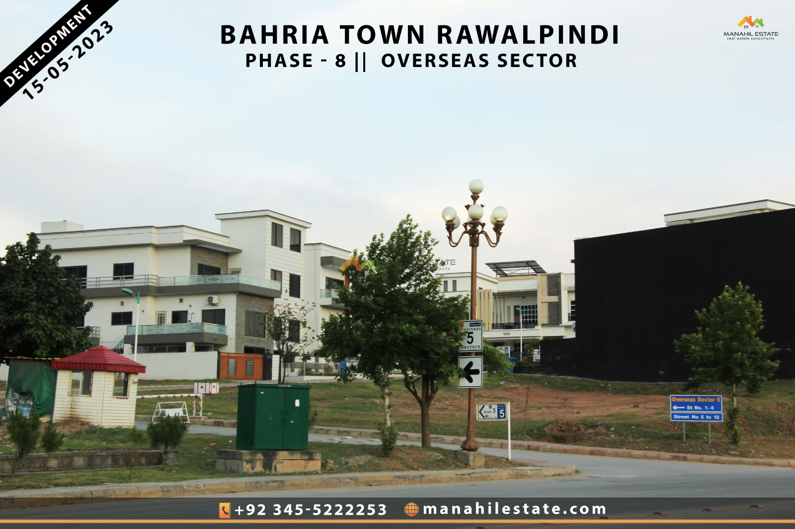 Bahria Town Phase 8 Overseas Block Development