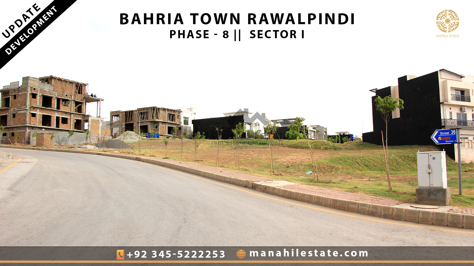 Sector I Phase 8 Bahria Town Development