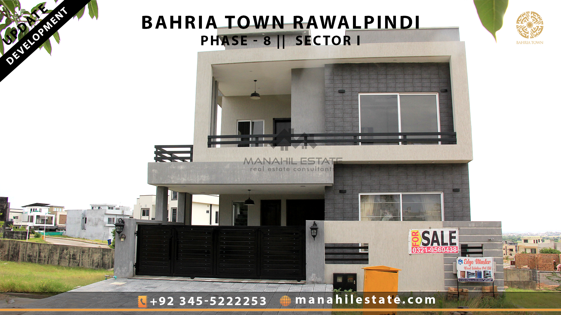 Sector I Phase 8 Bahria Town Development