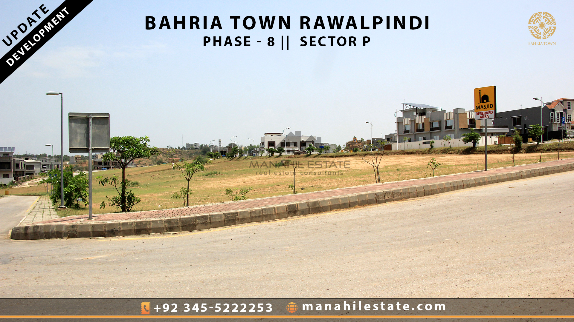 Sector P Phase 8 Bahria Town Development