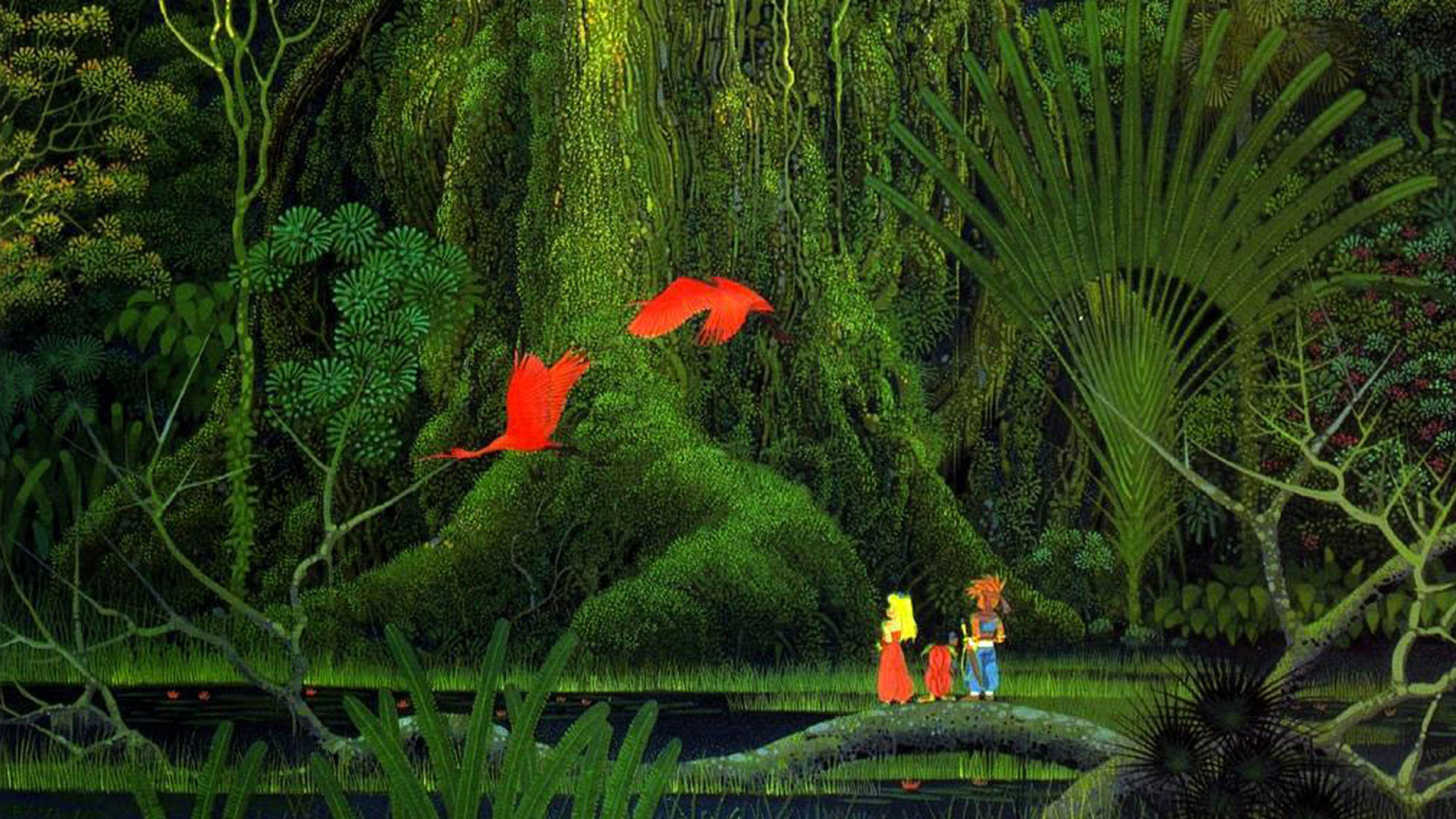 How was the incredible title screen sequence for Secret of Mana made? Secret of Mana Redux