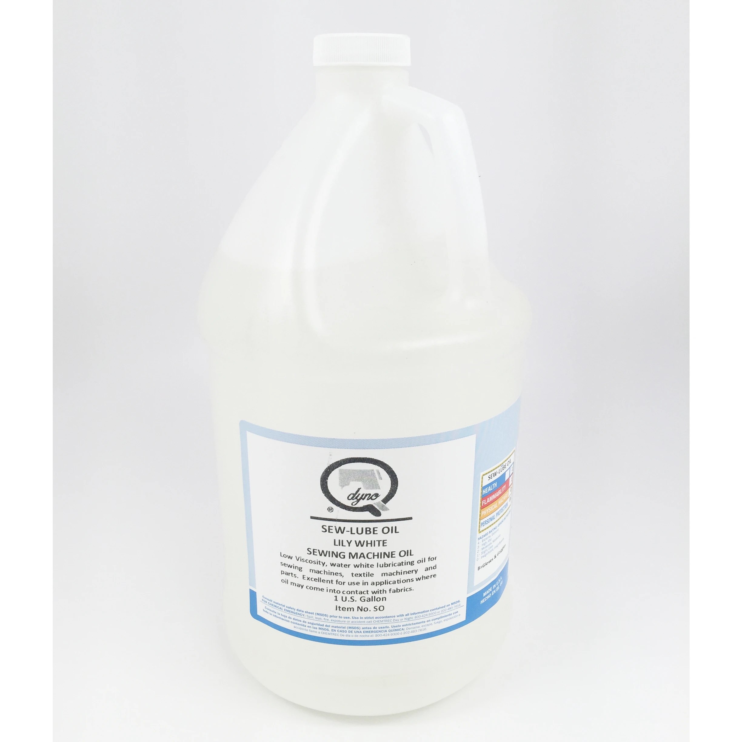Lily White Sewing Machine Oil Gallon ManartHirsch