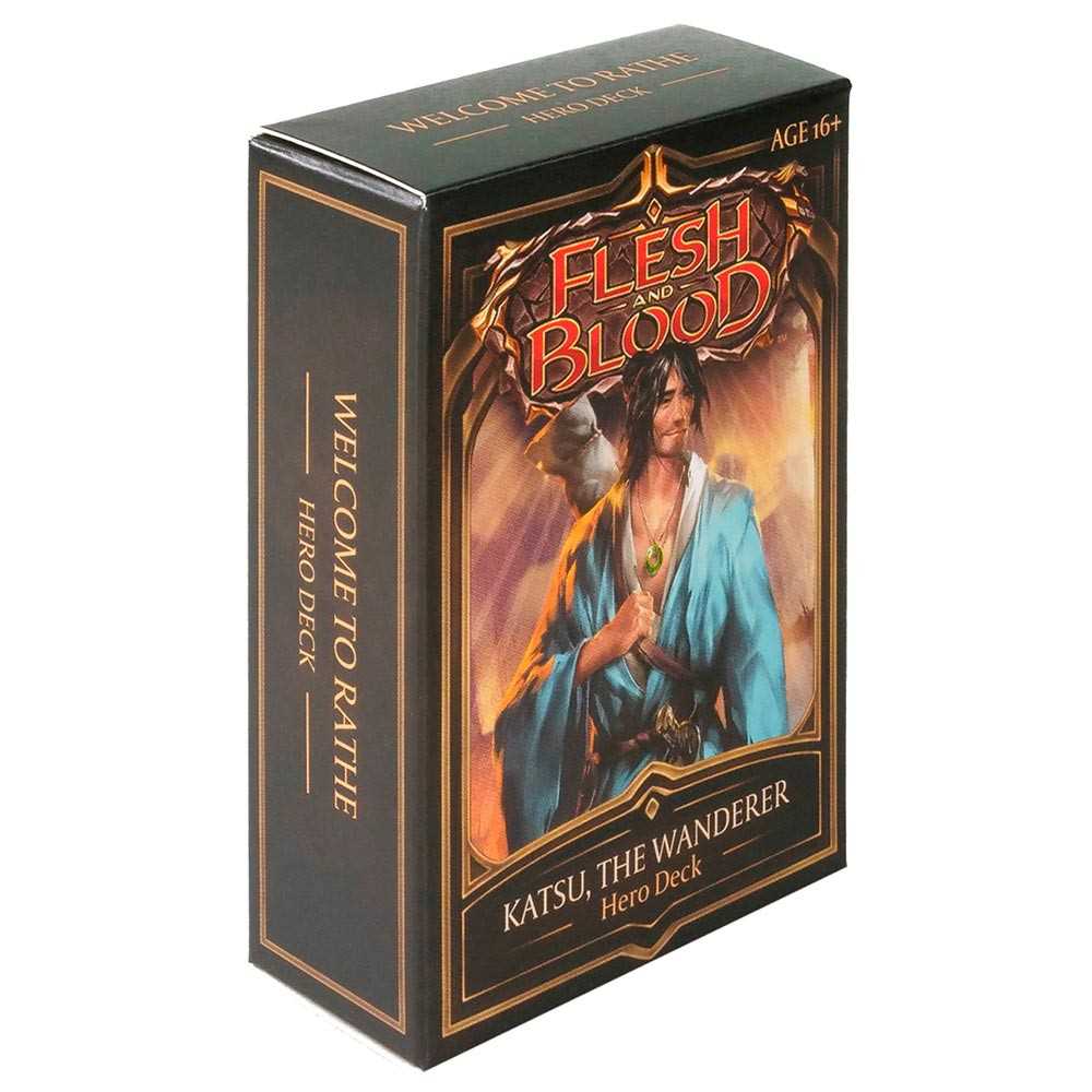 Flesh and Blood Hero Deck Katsu, The Wanderer (60 Card Starter Deck
