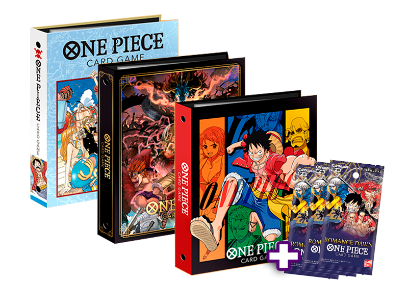 PACK 3 9 POCKET BINDER ONE PIECE TCG manavortex.es
