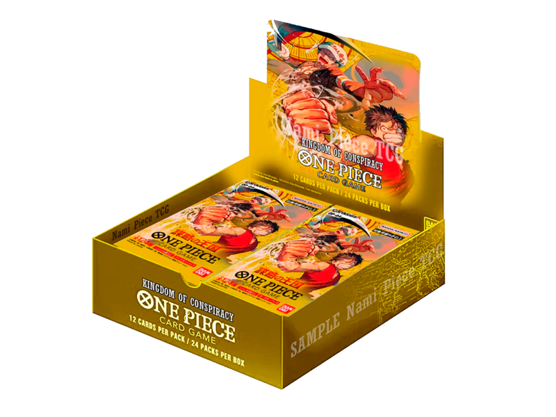 OP04 Kingdom of Intrigue Booster Box ONE PIECE CARD GAME manavortex.es