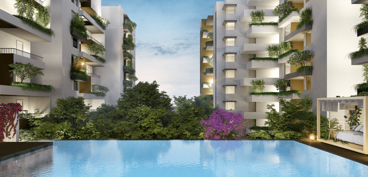 3 BHK & 4 BHK Luxury Apartments at Kondapur Manbhum Around The Grove