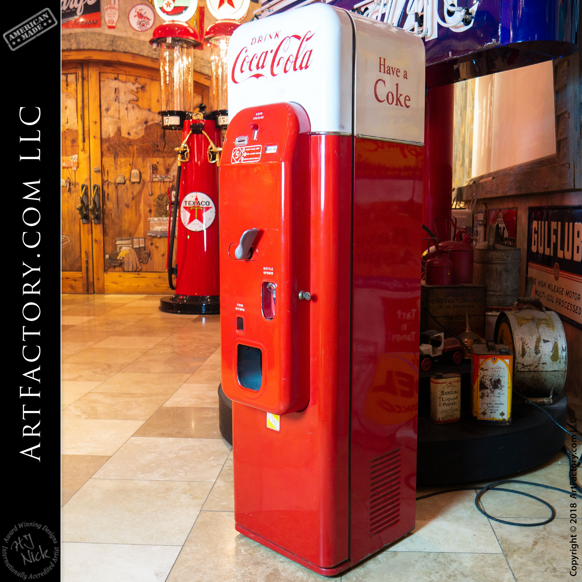 Vendo 44 Soda Machine Extremely Rare Original 1950’s Coke Vendor