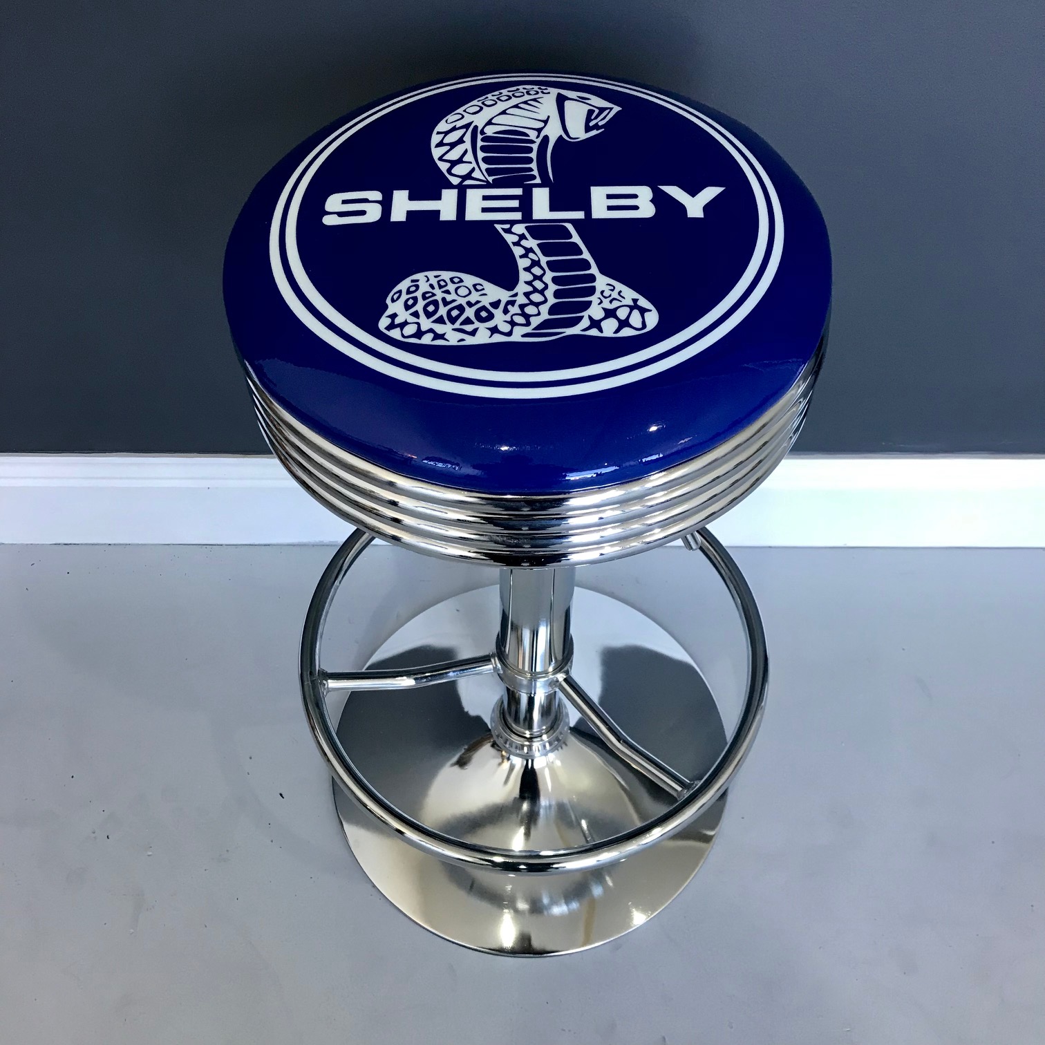 Shelby Cobra Stool Bar Stools Mancave Madness