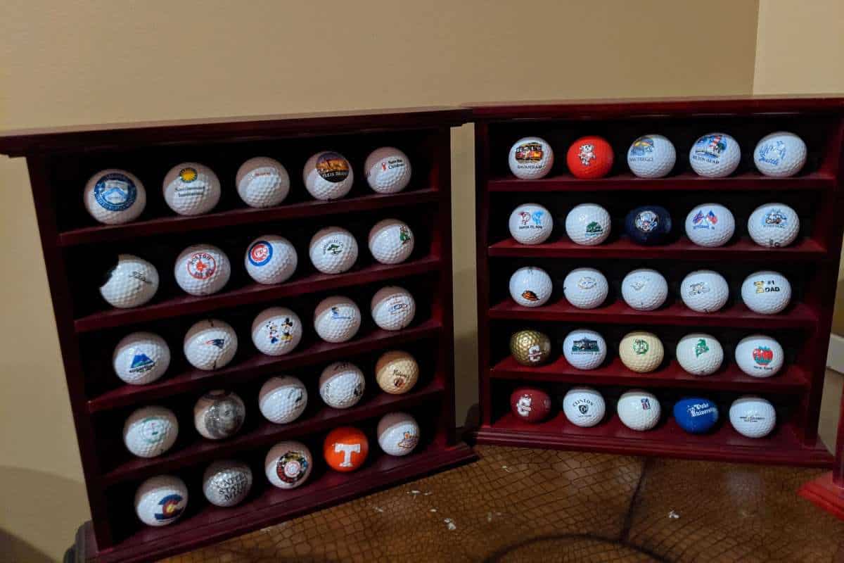 Best Way to Display Your Golf Ball Collection Man Cave Retreat