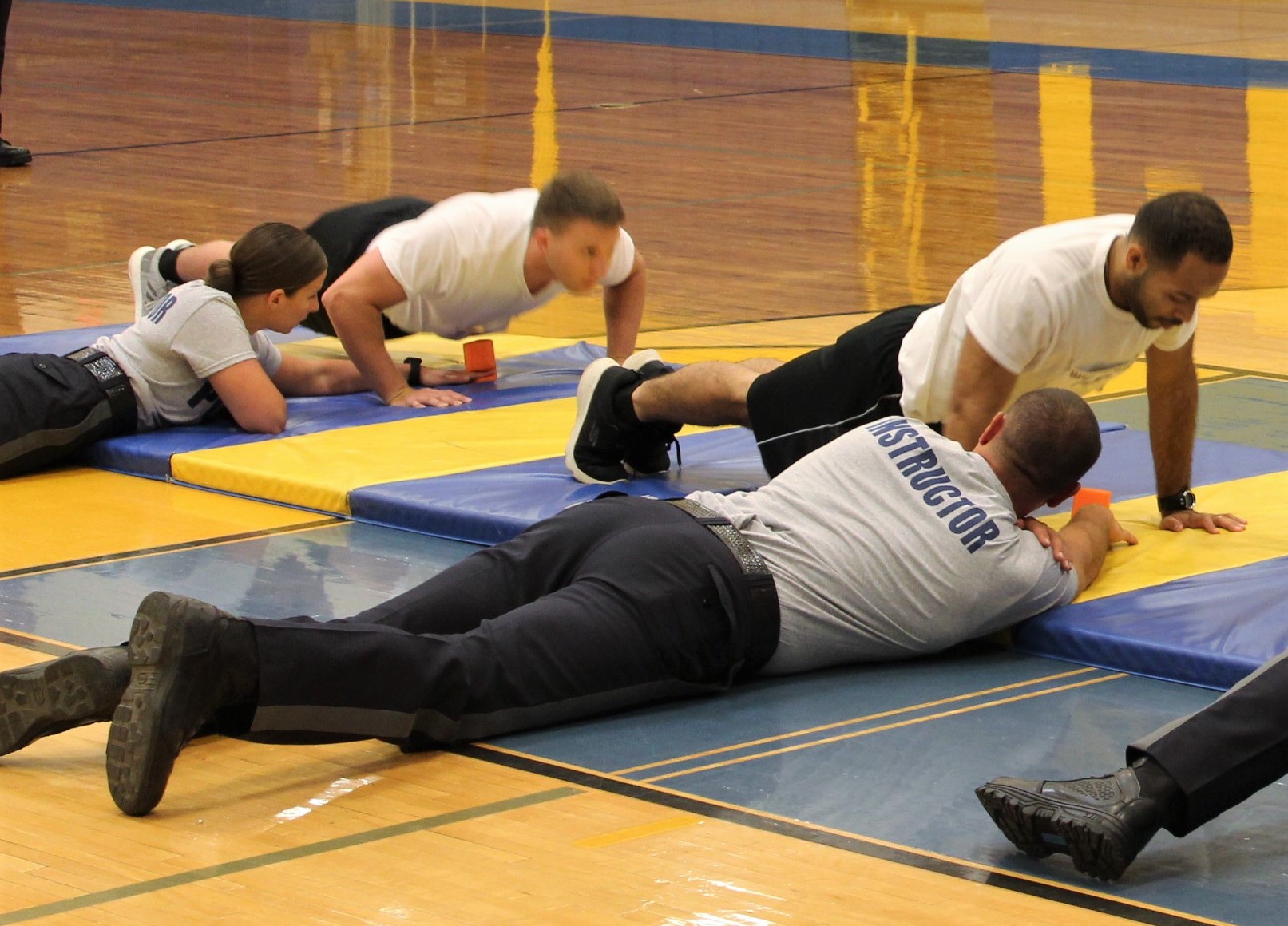 Manchester Township Police Administer Physical Agility Examination for the Position of Police