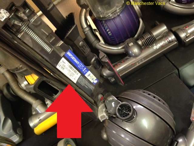 Where to Find the Serial Number on Your Dyson Vacuum Cleaner