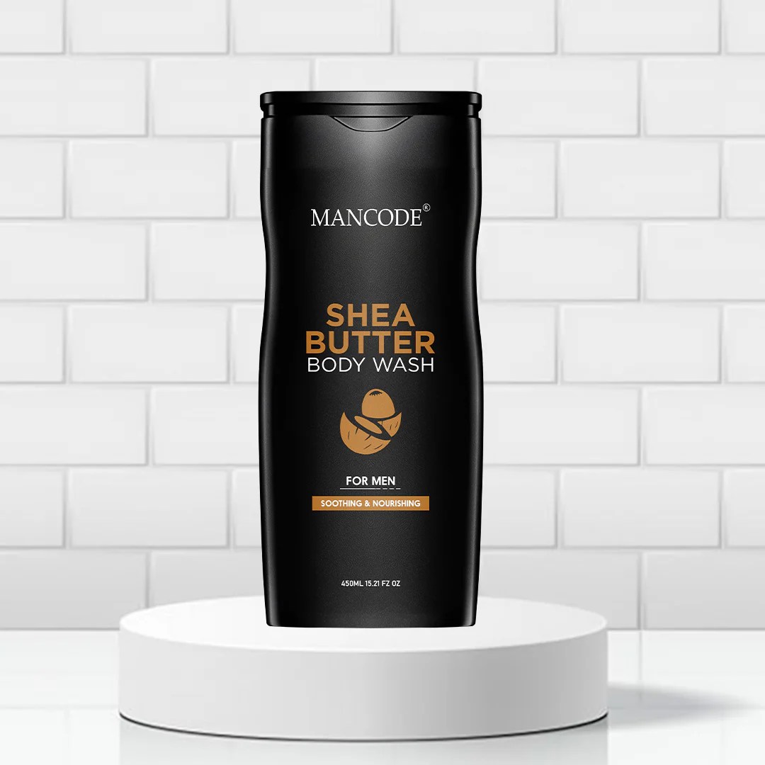 Buy Shea Butter Body Wash and Shower Gel for Men Mancode