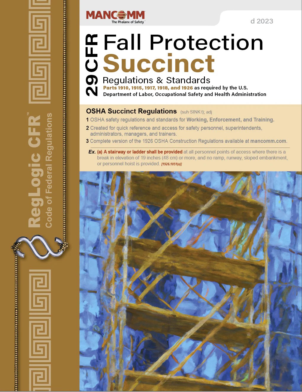 OSHA Fall Protection Succinct Regulations (01/23) —
