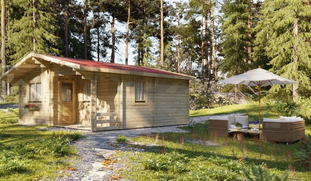 Casa de madera 36m2 MANCUBO CM 23 Grupo Mancubo