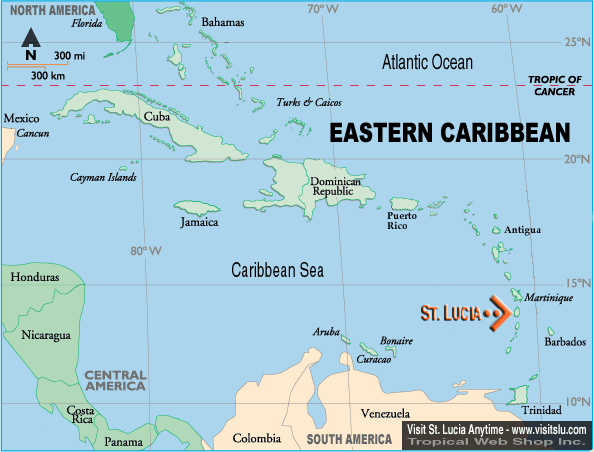 Saint Lucia and the effect of Sea Rise