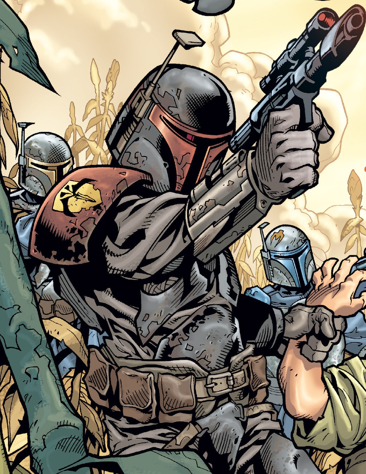 Open Seasons Jaster Mereel Mando Mercs Costume Club