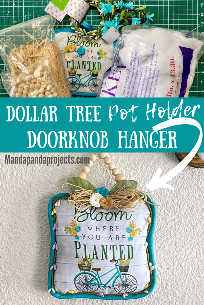 Dollar Tree Pot Holder Doorknob Hanger Manda Panda Projects