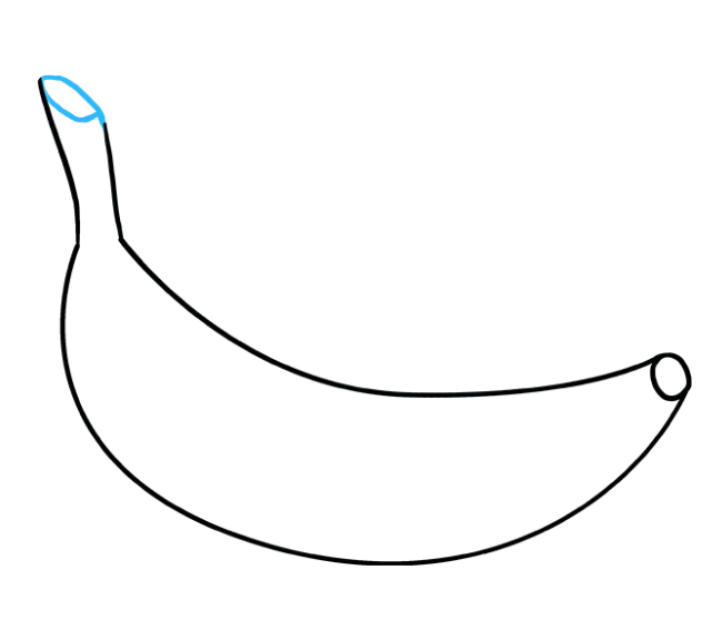 как нарисовать банан видео