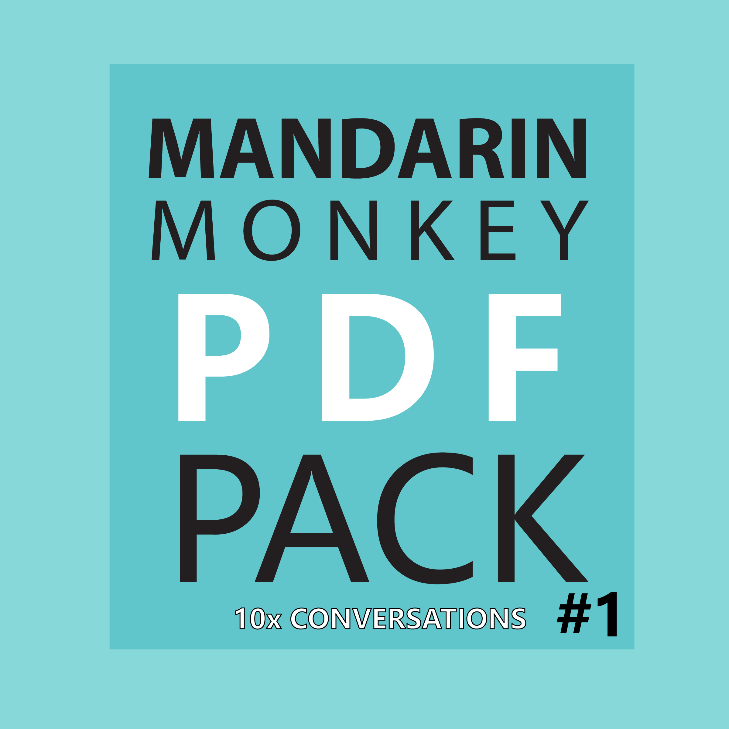 Conversation Pack 1 Mandarin Monkey