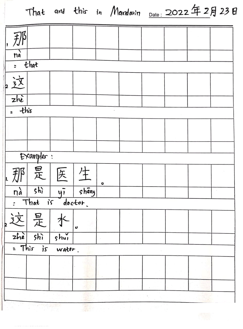 Noun in Mandarin MANDARINWOW