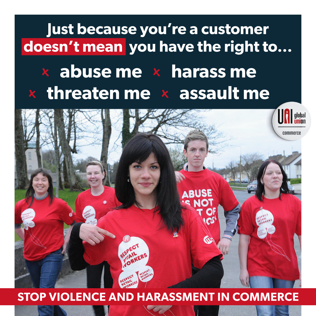 17 NOVEMBER 2022 GLOBAL ACTION DAY ON VIOLENCE AND HARASSMENT AT WORK