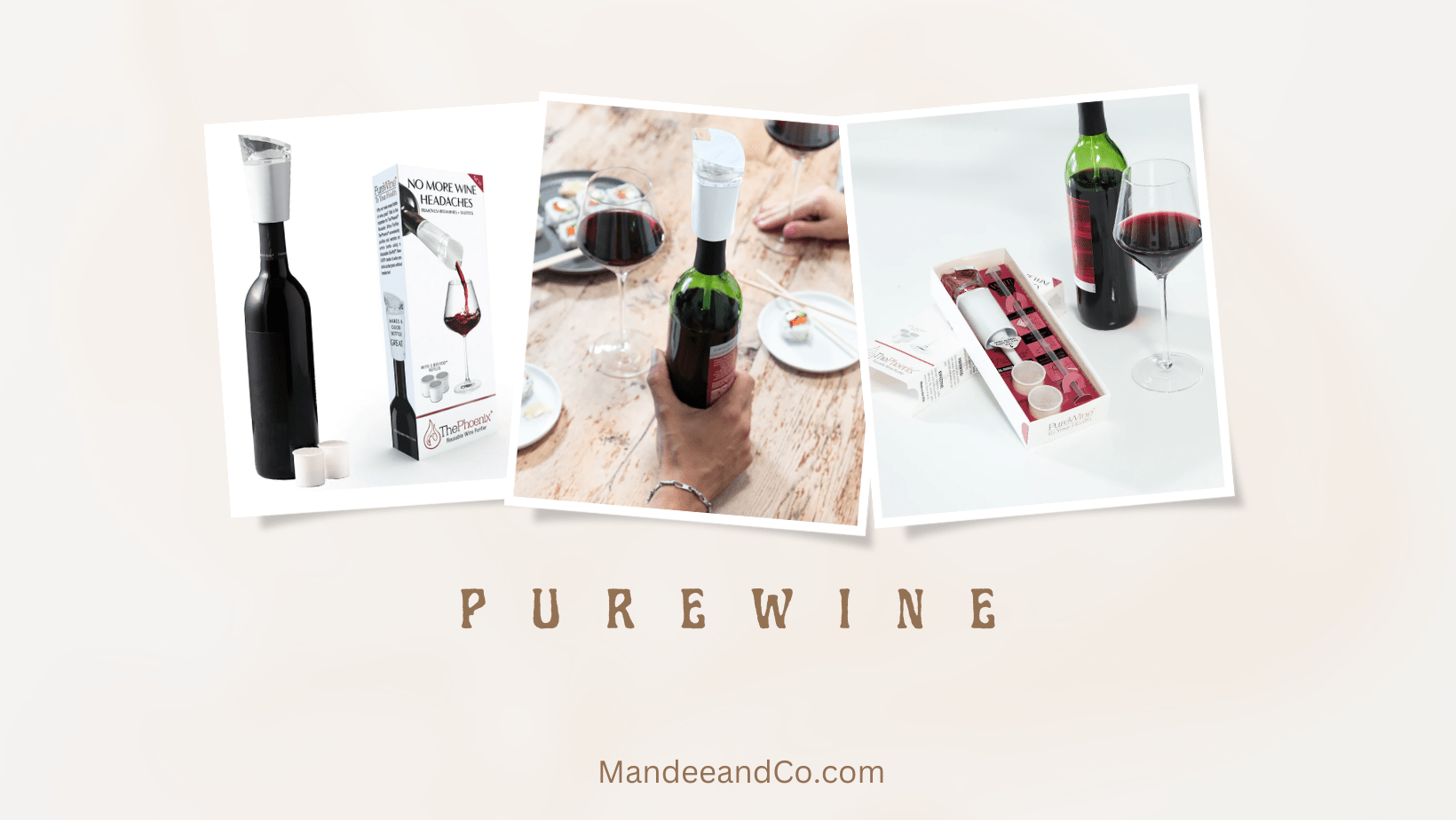 PureWine No More Wine Headaches Mandee & Co.