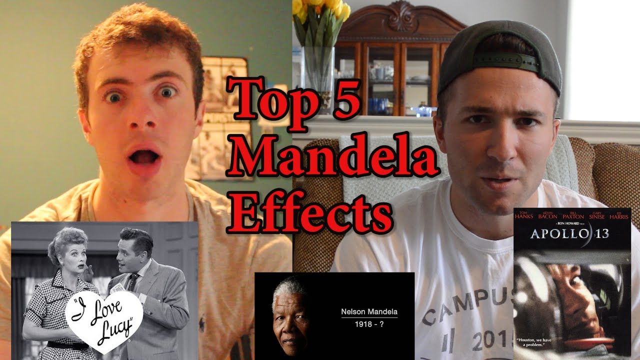MANDELA EFFECT Our Top 5 Examples Mandela Effects