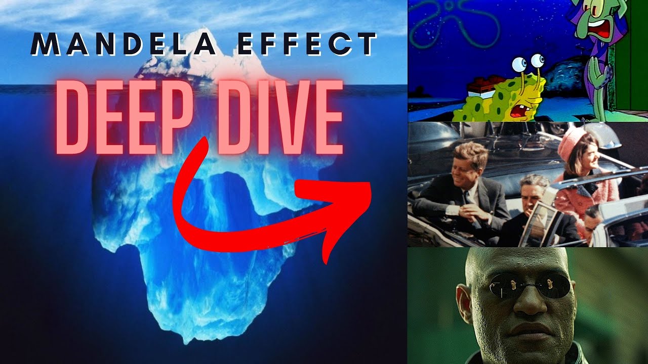 The Mandela Effect Iceberg Explained Mandela Effects