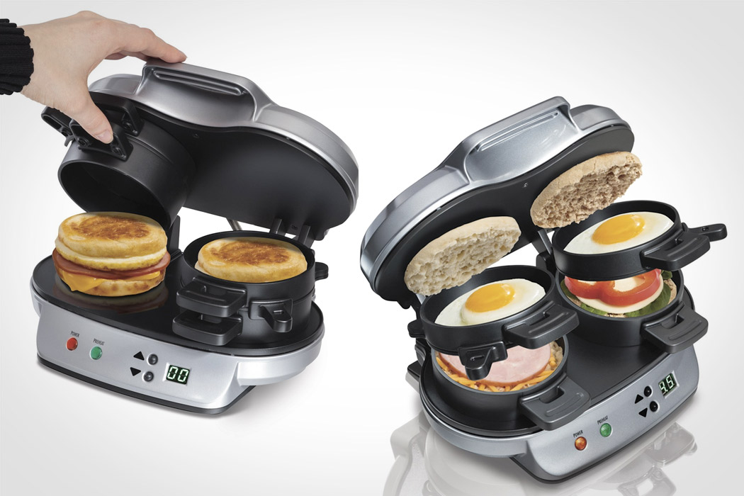 Dual Breakfast Sandwich Maker MANDESAGER