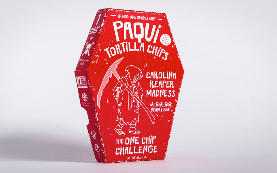 Paqui Carolina Reaper Tortilla Chip MANDESAGER