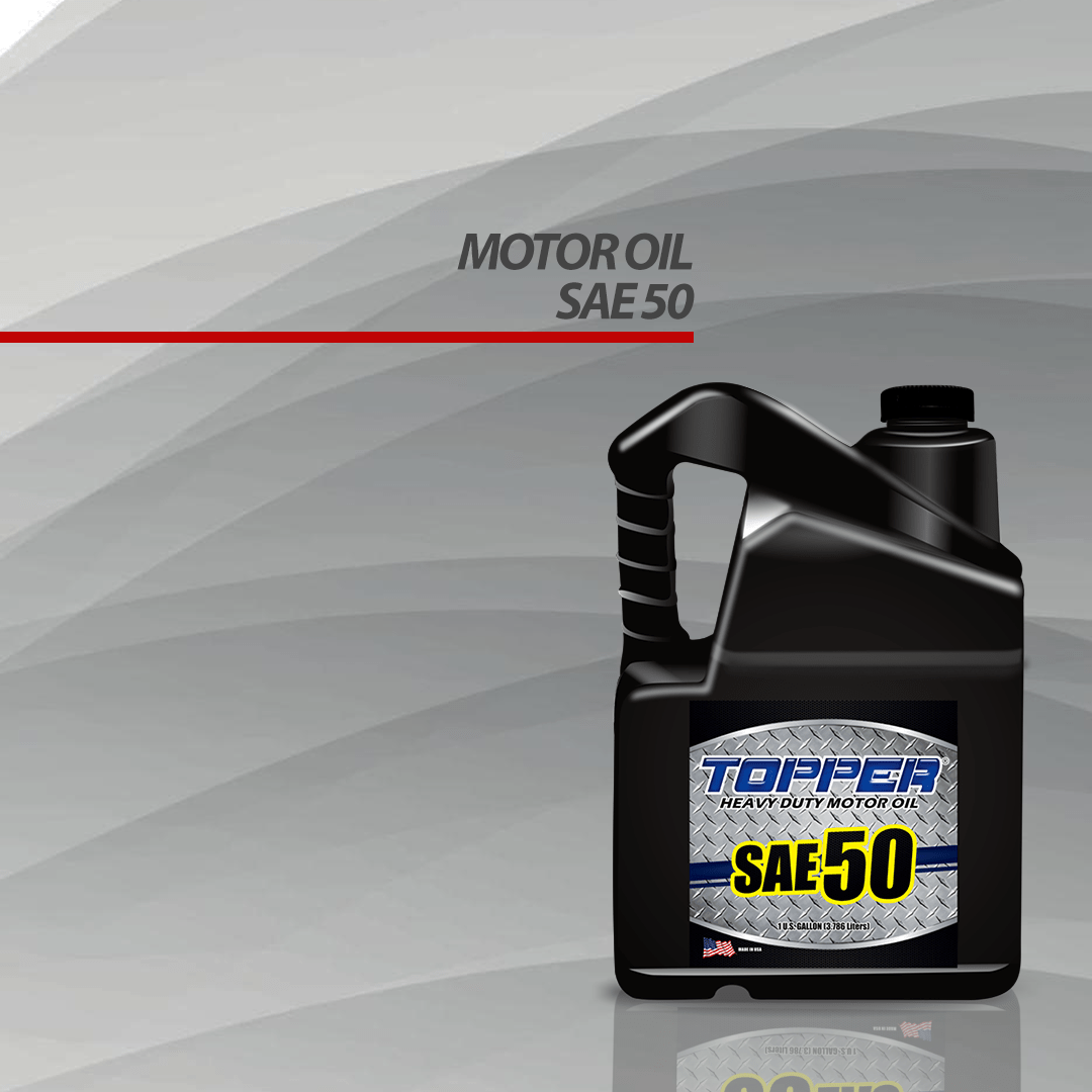 TOPPER® HEAVY DUTY MOTOR OIL SAE 50 Sunshine
