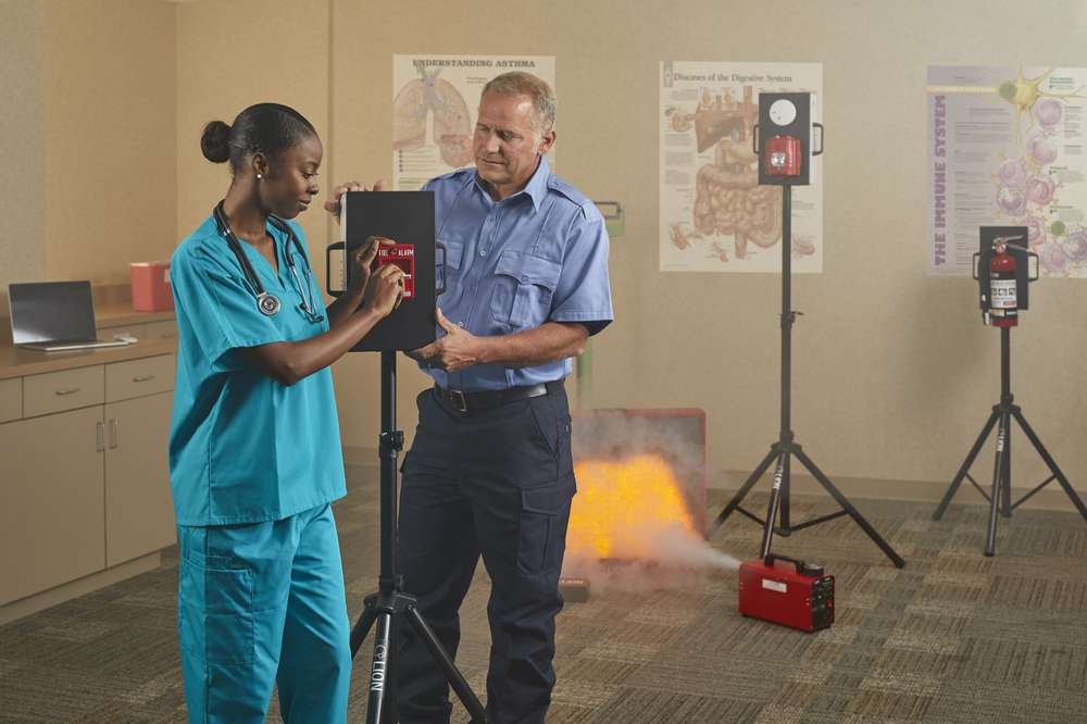 Digital Fire Extinguisher Training System by M&M Fire Protection