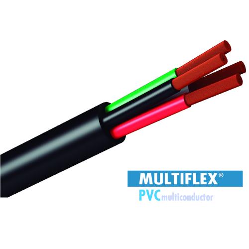 CABLE FLEXIBLE MULTIFLEX RVK 0,6/1KV NEGRO Mando Electric