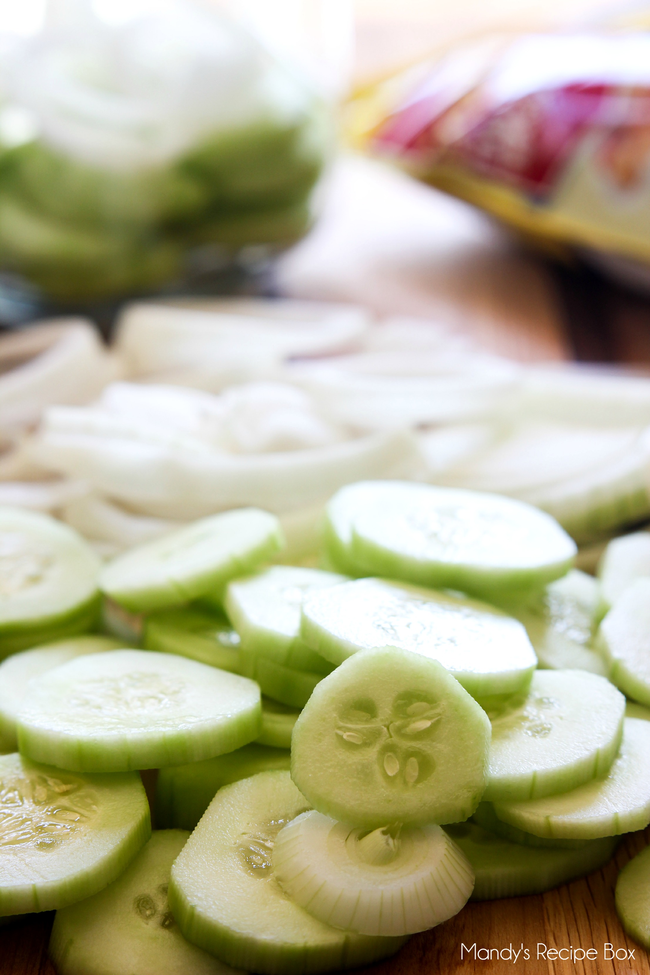 Cucumbers in Vinegar Mandy's Recipe Box